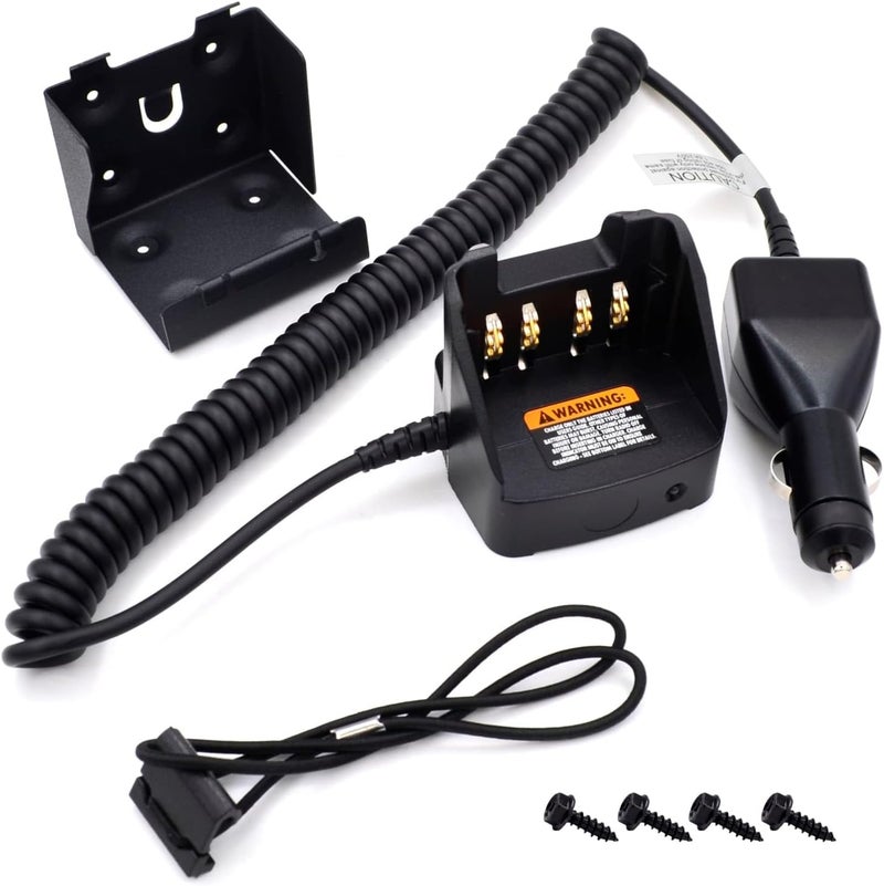 Kymate RLN6433 Travel Charger for Motorola Radio XPR7350e XPR7550e XPR7580e XPR3300e XPR3000e XPR3500e XPR3300 XPR6550 XPR6580 XPR7350 XPR7550 APX4000 APX900 RLN6433A Car Battery Charging Case - Image 3